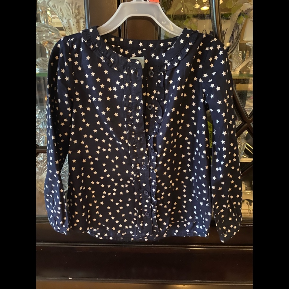 Baby Gap- Girls Navy top with stars